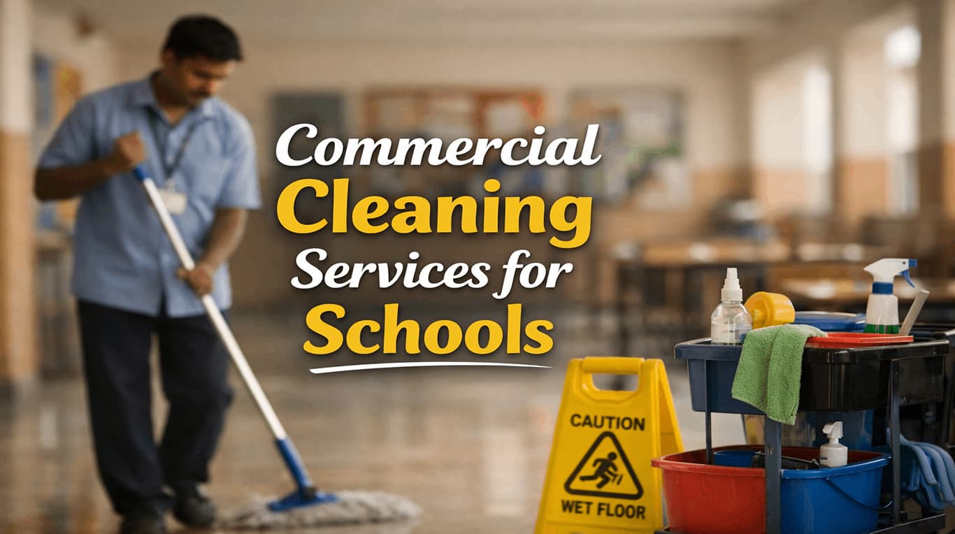 Why Every School Needs Professional Commercial Cleaning Services for Schools